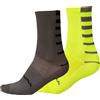 ENDURA Coolmax® Stripe Socks (Confezione doppia) Calza da Ciclismo Uomo