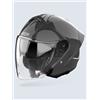 AIROH H 21 COLOR DARK GREY GLOSS Casco jet