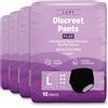 by Amazon Slip Assorbenti Donna Plus Large - 40 Pezzi (4 confezioni da 10), Neri