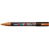 Posca Uni : Posca Marker : PC-3M : Fine Bullet Tip : 0.9 - 1.3mm : Bronze