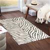 Livabliss Luanda Tappeto Salotto Moderno per Casa, Sala da Pranzo e Cucina Tappeto Geometrico Astratti Neutri Aztechi Stile Boho, leggera da Pulire, Ampio 80x150cm, Grigio, Nero e Beige