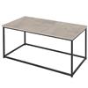 AKTIVE Max Home Tavolino 90x48x40 cm, Peso massimo supportato 20 kg, Effetto cemento, Tavolini da salotto, Caffè, Per soggiorno, Sala da pranzo, Ufficio (18517)