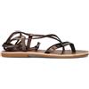 LE SALENTINE Sandalo donna marrone in pelle