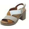 IGI&Co 7674122 Nappa Panna Sandali per Donna in Pelle con Tacco Alto e fibietta (Taglia 39)