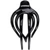 Solida Pinza per capelli nera shiny Fermacapelli 1 pz.