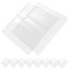 SHINEOFI 10 Pezzi Buste Protettive per Negativi Fotografici Set Impermeabili e Resistenti per Archiviazione Compatibili con Raccoglitori Standard Protezione Affidabile per Film e Documenti