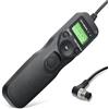 subtel Telecomando fotocamera per Nikon D1 D1X D200 D2H D2X D3 D300 D300S D3s D3X D4 D5 D500 D700 D800 D800E D810 D850 F6 Cavo di scatto con timer MC-30 MC-36 MC36a remoto Controllo a distanzia