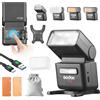 Godox IT32 TTL Flash per Fotocamera con Touchscreen 2,4 GHz Integrato GN18 Frequenza Massima Flash 100Hz e Illuminazione d'Atmosfera a LED integrata 510 flash a piena potenza