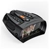Besshepplo Digitale 4K con schermo IPS HD da 4 pollici Zoom 5000mAh Batteria 3000FT Campo di visualizzazione per l'osservazione della fauna selvatica Avventure all'aperto Nero