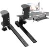 zwxqe Underdesk Keyboard Drawer, Height Adjustable Keyboard Holder, Slide-Out Keyboard Drawer, Under Desk Keyboard Holder, Adjustable Keyboard Tray, Under Desk Keyboard Shelf, Desk Mounted Keyboard Drawer
