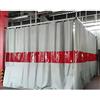 Generic Schermi di saldatura con finestra trasparente rossa, coperte per saldatura ignifughe, barriera di sicurezza per saldatura durevole e scudo termico per uso industriale e domestico