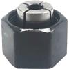 Hoppipola Pinza per fresa in acciaio da 6,35 mm, compatibile con DW6214, DW621, DW625, DW616 e DW618, accessori di collegamento di alimentazione