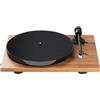 Pro-Ject Piatto audio Pro-Ject E1 Giradischi con trasmissione a cinghia Noce Semiautomatico