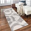 Siunwdiy Tappeto Passatoia Cucina Antiscivolo Lavabile Tappeto Cucina Grigio chiaro 1.4 metri Tappeti Runner Tappeto Corridoio ingresso interno Soggiorno Tappetino Cucina Durevole Tappetino,40X140CM