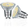 WSMCN GU10 10W Lampadine LED, Luce bianco neutro 4000K può sostituire la lampadina alogena PAR16 da 140W, AC230V 1050lm, 120° Angolo del Fascio, Illuminazione Lunga durata lampada faretti LED, 2 pezzi