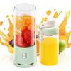 YFCJYBF Frullatore portatile USB con bicchiere in vetro da 450 ml: mini mixer perfetto per succhi freschi, frullati, frullati e alimenti per bambini in viaggio