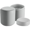 Alessi - Porta cotton fioc Birillo - Bianco - PMMA - Designer Piero Lissoni