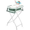 HUOLE Vaschetta Bagnetto Neonato con Supporto-Vasca da Bagno Bambini 1-3 Anni con Termometro Incorporato e Tubo di Scarico - Offri il massimo comfort al tuo bambino (stile 5, 81,5 x 48 x 21 cm, verde)