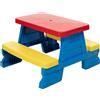 Dorex Kinder Picknicktisch Con Sedie Panchine Dorex Tavolo Gioco Blu