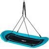 Nils Extreme Altalena ovale da giardino 167 x 71 cm, colore turchese