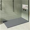 KOES - Piatto Doccia in Resina Serie OBI - 90x180 - Antracite RAL 7016