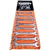 Mannesmann Brueder Mannesmann Tools M 110-08 Socket Ring Spanner Set 8 Piece Set