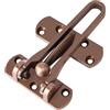 Sayayo Serratura Porta Sicurezza, Chiusura Antifurto Della Porta, Chiavistello per Porta in Legno Catenaccio con Barra Girevole, in Acciaio Inossidabile Bronzo Rosso, EMS570-R