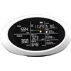ZXZZAS Rilevatore di gas Rilevatore di qualità dell'aria Rilevatore di qualità dell'aria 10 in 1 Display LED Tester for sensore CO2/PM2.5/Umidità