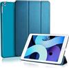 4UBonLife Custodia per iPad 6a /5a Generazione 9,7 Pollici 2018/2017, Cover Protettiva Rigida, Sottile e Leggera con Traslucida Posteriore Opaca Cover per iPad 5/6, Auto Sveglia/Sonno, Blu Pavone