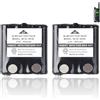 Yaolisin Confezione da 2 batterie ricaricabili NI-MH da 4,8 V 800 mAh, compatibili con Motorola Radio TLKR T81 Hunter T80 T61 T60 T50 T9 T8 T7 T6 T5 T4 T3 XT180 XTR446 IXN4002A, AAA