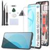 RongZy Schermo LCD per Oppo A80 5G Display Sostituzione per Oppo A80 5G CPH2639 Digitizer Assembly Vetro di Ricambio Touch Screen con Strumenti(6.67, Nero con Cornice)