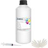 Aomya Inchiostro DTF Ink - Inchiostro di trasferimento DTF nero per pellicole in PET, ricarica per stampanti DTF Epn ET-8550, ET-2850, XP-15000, XP600, L1800, L805, R1390, R2400, I3200, DX5, TX800