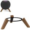 Generic Staffa di base per altoparlante adatta per Homepod Mini Stand Stand Speaker Stand Base in legno Desktop Supporto antiscivolo