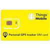Things Mobile SIM Card per PERSONAL GPS TRACKER - Things Mobile - copertura globale, rete multi-operatore GSM/2G/3G/4G, senza costi fissi, senza scadenza, tariffe competitive. 25€ di credito incluso + 5€ gratis