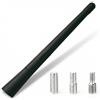 ZIOYANE 1 pezzo Mini antenna radio per auto, 17,5 cm universale FM AM DAB Sostituzione per antenna sul tetto dell'auto con potente funzione di posizionamento della ricezione per M4 M5 M6