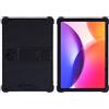 INSOLKIDON Compatibile Per TCL TAB A1 Plus 12.2 inch 9445X Tablet Custodia protettiva in Silicone Cover con Funzione di Supporto Custodia protettiva con copertura totale contro le cadute (Nero)