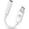 CLEM Provence Clem Tech - Adattatore USB C Jack, da USB C a jack per cuffie da 3,5 mm, convertitore da USB C a auricolare, compatibile con Samsung Galaxy S21 S20 S20+, MacBook Pro, Huawei, Honor...
