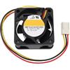 Briny River Ventola di Raffreddamento A 3 Fili 9WF0424H6D08A 24 V 0,08 A per Sistemi di Raffreddamento di Armadi Elettrici per Macchine Utensili CNC