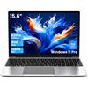 Breloom 2026 PC Portatile da 15.6, Computer Portatile con Win 11 Pro, IPS FHD Notebook Celeron 5205U, Laptop 8GB RAM 128GB SSD, USB 3.0, HDMI, 1920x1080, Wi-Fi 5, Impronta/Tastiera retroilluminata