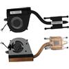 LUNOZST Ventola di Raffreddamento della CPU Dissipatore Calore Radiatore per Lenovo per Thinkpad L390 Yoga Laptop FRU 02DL856 02DL857(L390)