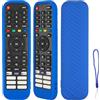 CTRLBETTER Custodia Telecomando in Silicone Compatibile Con Hisense EN2G30H EN2H30H EN2X30H EN2A30 EN2R30N EN2K30P EN2P30H EN2J30H TV Telecomando Copertura Protettiva Antiurto Con un Cordino(Blu)