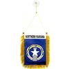 AZ FLAG Gagliardetto Isole Marianne 15x10cm con Ventosa - BANDIERINA per Auto STATUNITENSE 10 x 15 cm