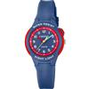 Calypso Orologio Analogico Bambino Bambina in Caucciù Blu - Movimento al Quarzo - Vetro ad Alta Resistenza - Resistente all'Acqua 10 ATM K6069/5 - Sweet Time