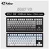 AKKO Tastiera Meccanica Akko 5087 V3 Layout TKL 80% ANSI-US Hot-swappable RGB USB Type-C/2.4g&BT5.0 Tri-mode Personalizzabile per Gaming