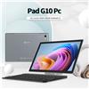 BDF Tablet 10.1 Pollici 4G LTE con Slot SIM, 8GB RAM, 256GB ROM, Wi-Fi 2.4G/5G, Android 13, Tablet PC con Slot SIM