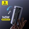 Baseus Power Bank 145W 20000mAh con Cavo Type C Retrattile Integrato da 100W, Ricarica Rapida, Caricabatterie Esterno Portatile