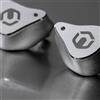 linsoul Auricolari In-Ear HIFI CrinEar Reference con Doppio Subwoofer e Driver Dinamici, con Sintonizzazione Neutra Specifica