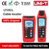 UNI-T Localizzatore di Cavi UNI-T UT25CL, Rilevatore di Interruttori, Tracciatore di Cavi Sotterranei, Rilevatore Professionale di Linee, Rilevatore di Tubi Metallici NCV