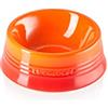 Le Creuset Ciotola per Animali Domestici in gres vetrificato, Lavabile in Lavastoviglie, 450 ml, Arancione, 61401020900099