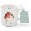 Royal Worcester Wrendale by Royal Worcester, Tazza da Amico pettirosso